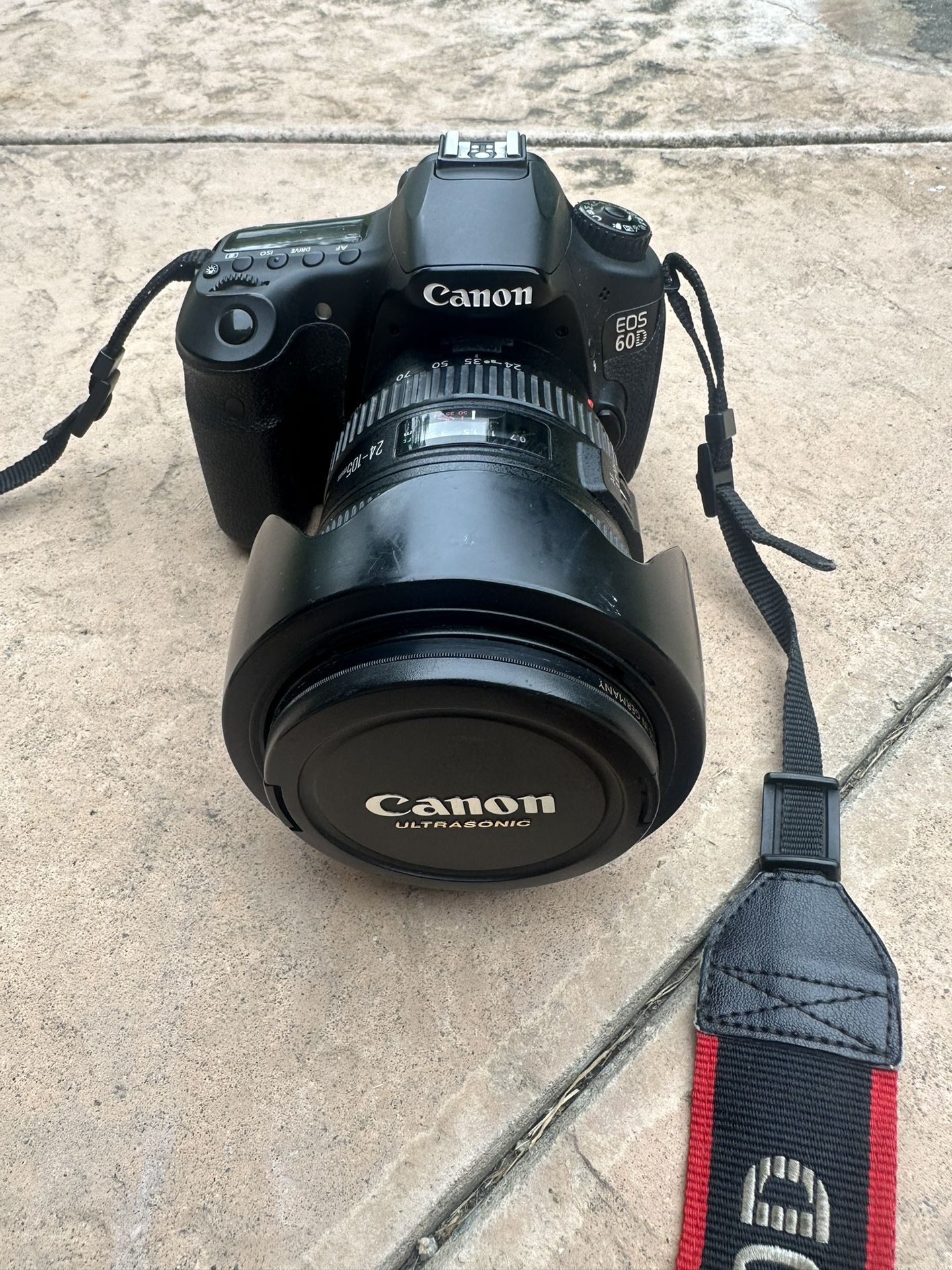 Canon 60D with 24-105mm Lens