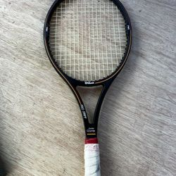 Vintage Wilson Prostaff Tennis Racket 
