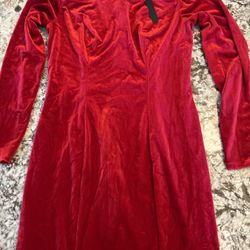  NEW Small TTYBridal Off The Shoulder Velvet Mermaid Long Sleeves Holiday Christmas picture session maternity super stretch 