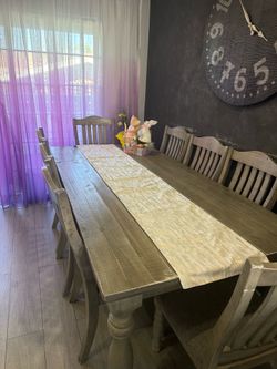 Table and chairs