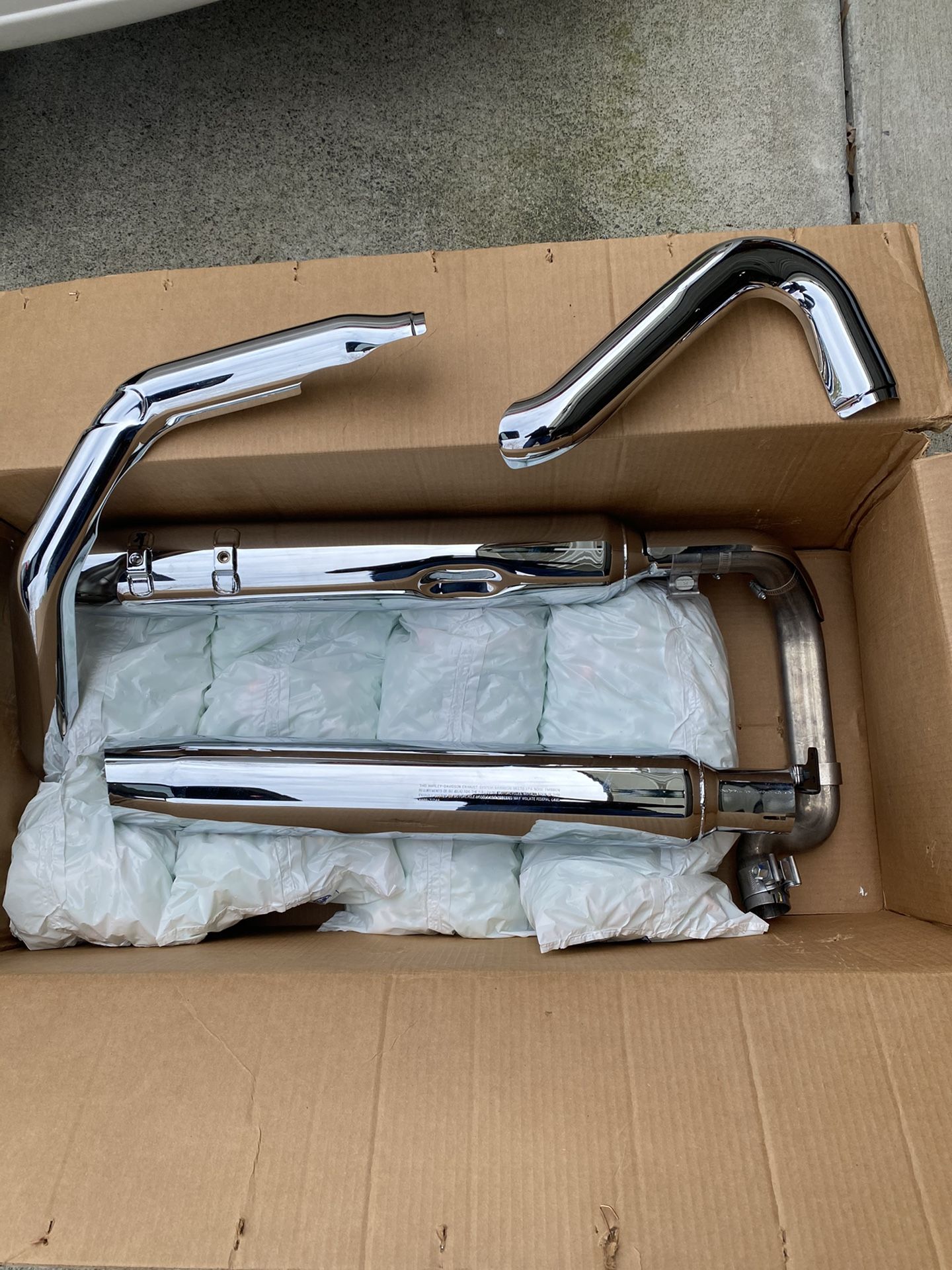 Harley Davidson Exhaust Pipes