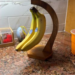 Banana Holder Bamboo Wood