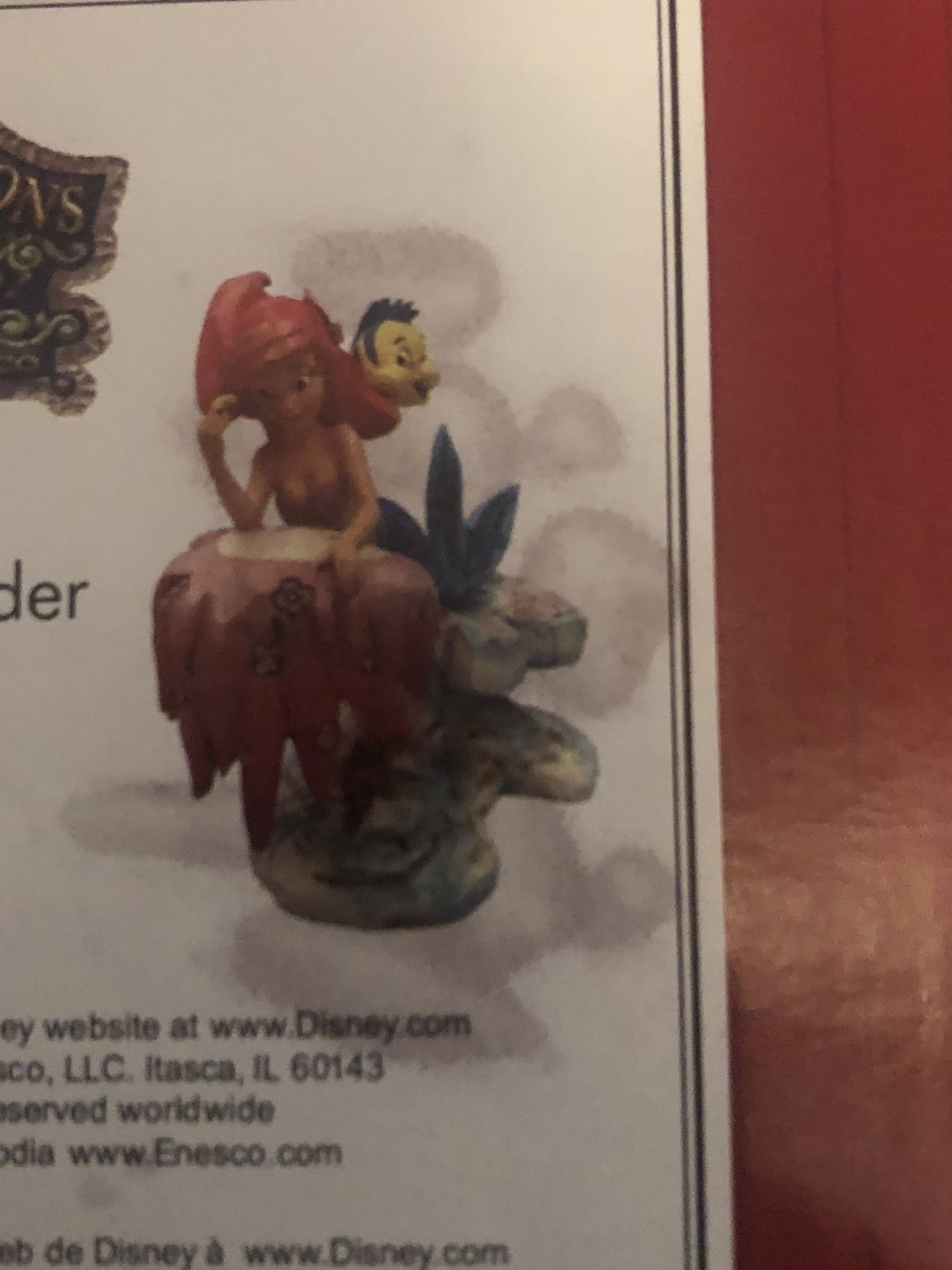 Disney Jim Shore Little Mermaid Show Case Collection