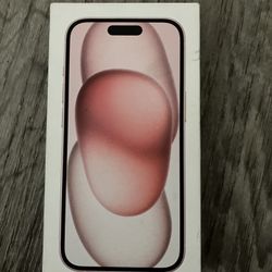 Pink iPhone 15 