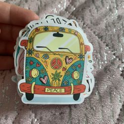 Set Of 50 Travel Waterproof Stickers 