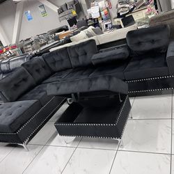 Sectional With Storage Ottoman  ‼️ Special Only $699‼️