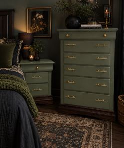 Chest and nightstand