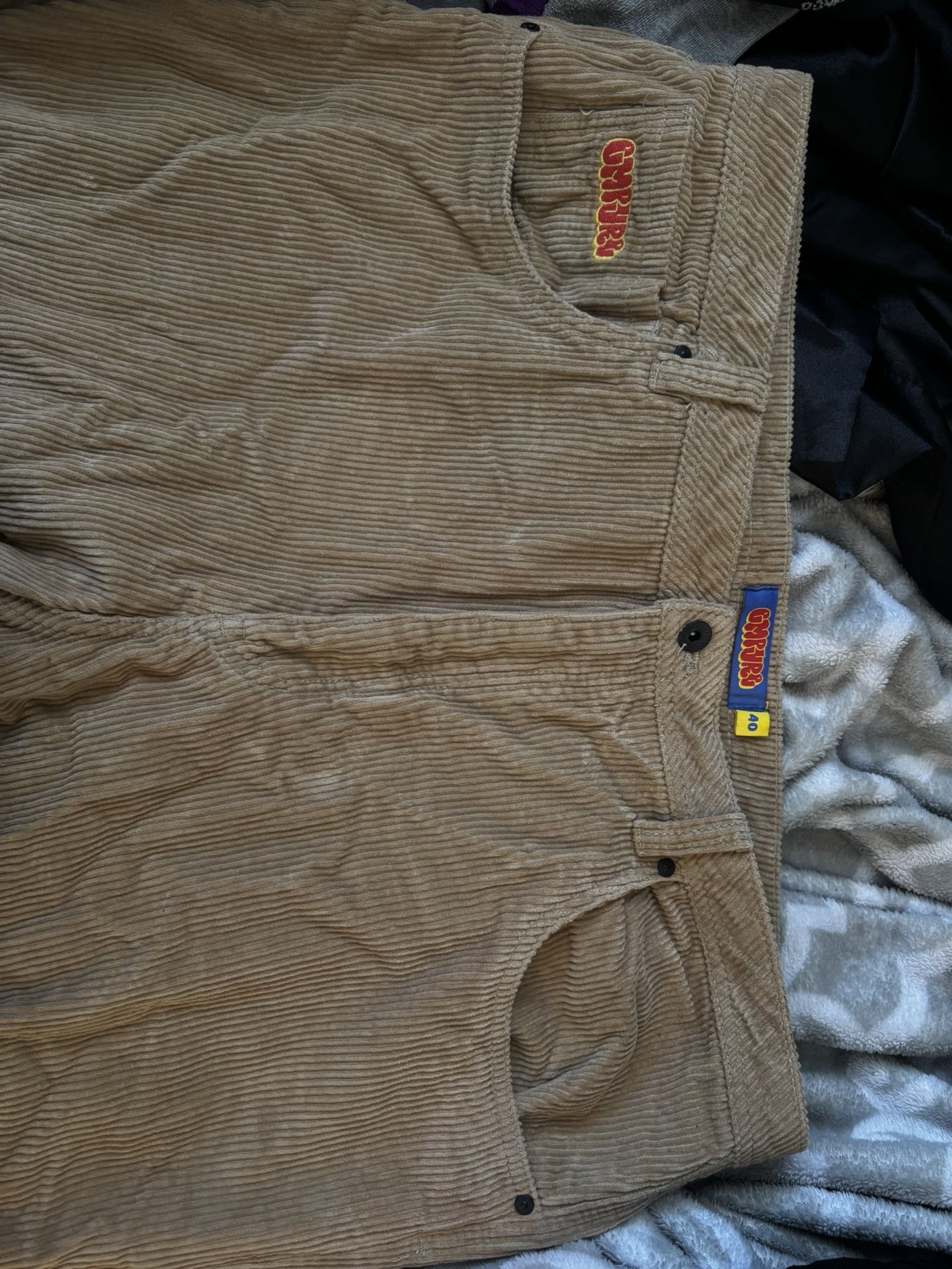 Empyre Black Corduroy Ultra Wide Pants