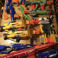 Nerf guns. Bulk