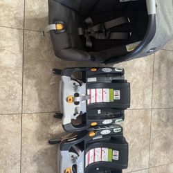 Chicco Keyfit 30 Car Seat With 2 Bases 