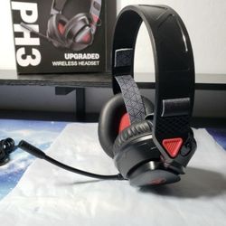 New PH3 Wireless Gaming Headset for PS5, PS4, Switch, PC, Mac, Wireless Gaming Headphones W/ Microphone, Low Latency 2.4GHz Bluetooth PS5 Headset W/ L