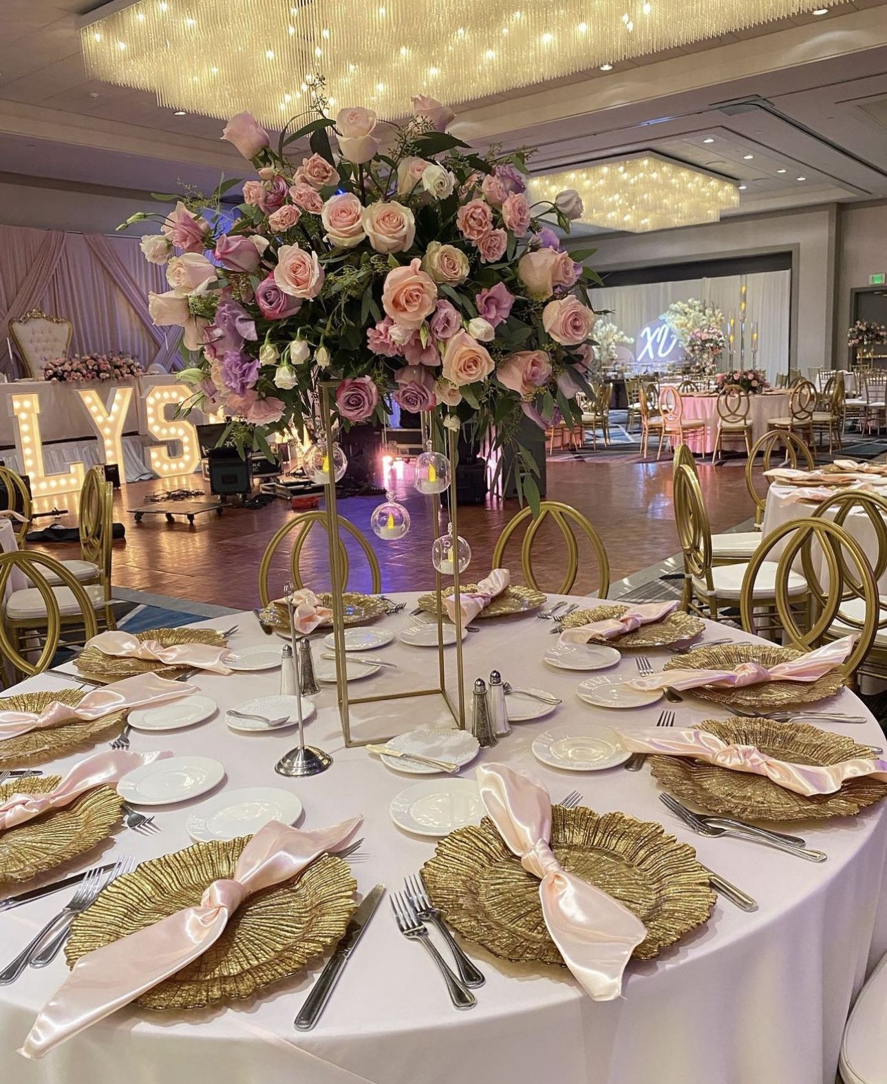 Elegant Natural Flower Roses Wedding