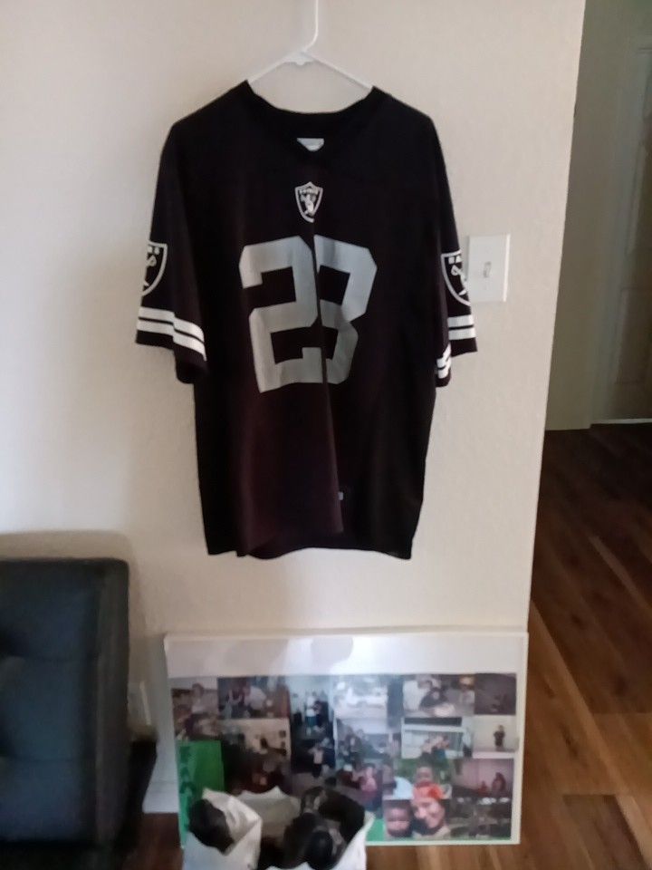 Black And Gray Raiders Jersey