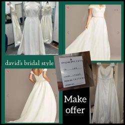 David's Bridal Size 18 Dress