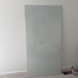 Full length Glass White board