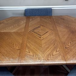 Dining room table & chairs