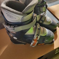 Child Skis And Matching Boots