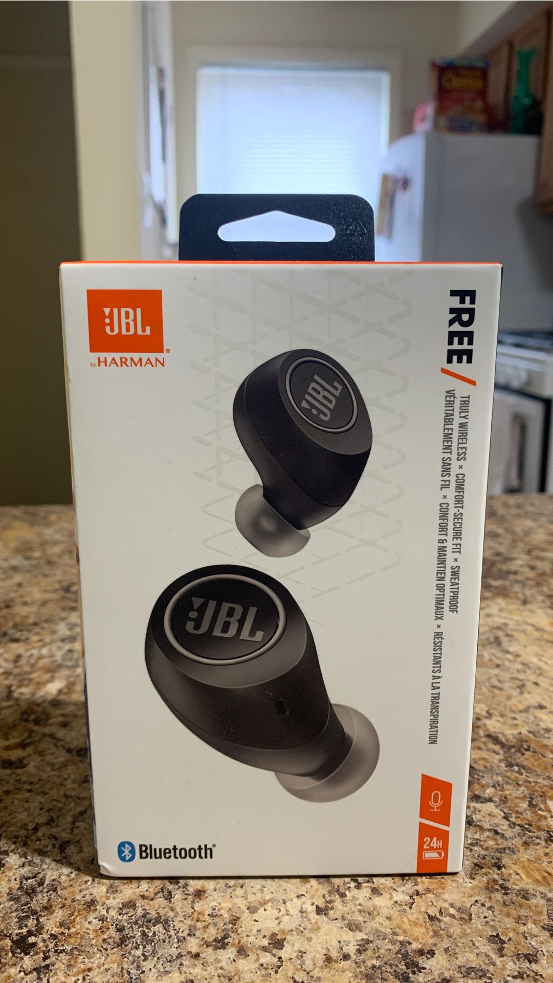 JBL earbuds never been open