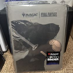 MTG Final Fantasy - Ultra-Pro Premium Zipper 9-Pocket Binder - Sephiroth