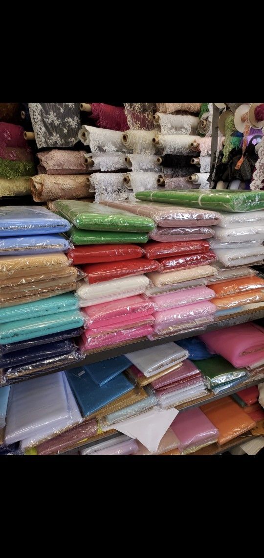 Tulle Fabric 54" Wide 40 Yards Roll $ 20 ( 2 Rolls)