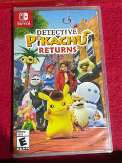 Detective Pikachu Returns Nintendo Switch This is a sealed game New