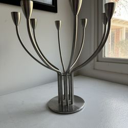 Vintage IKEA, Hagberg metal candle holder Designed By Knut & Marriane