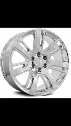 22/9⚡️6 lugs⚡️4 NeW wheels✨2 years warranty⚡️Chrome⚡️blk machine ⚡️all silver