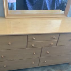 Solid Maple Dresser 