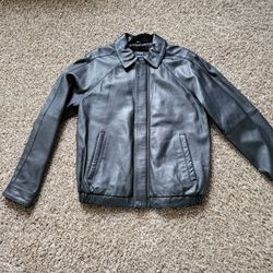 Alfani Leather Jacket Men's Small 