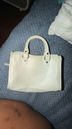 White purse