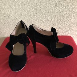 Bow Tie  Pumps Women’s High Heels Size 8