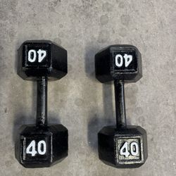 40lb Dumbbells