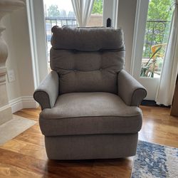 Beige Rocking Chair , Electric Recliner 