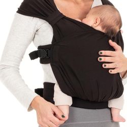 Boba Bliss Hybrid Baby Carrier Newborn to Toddler - 7-35 lbs (Black)