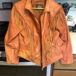 Wilson’s Leather Fringed Women’s Coat