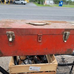Used Metal Toolbox Good Condition 