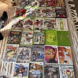 Huge Xbox 360 + Wii + PS3 Game Lot – Sports, Fitness & Classics