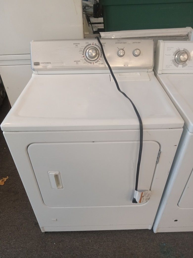 Heavy duty super capacity maytag gas dryer