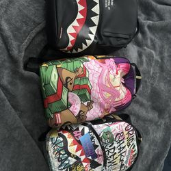 3x spraygrounds $100 each all 3 $240
