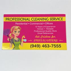 Cleaning Services, Residential And Office Cleaning 