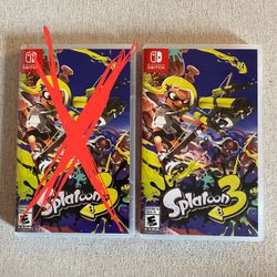 Splatoon 3 Nintendo Switch