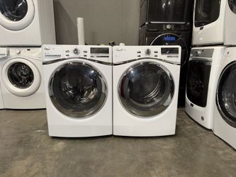 WHIRLPOOL XL CAPACITY WASHER DRYER ELECTRIC SET FREE DELIVERY 