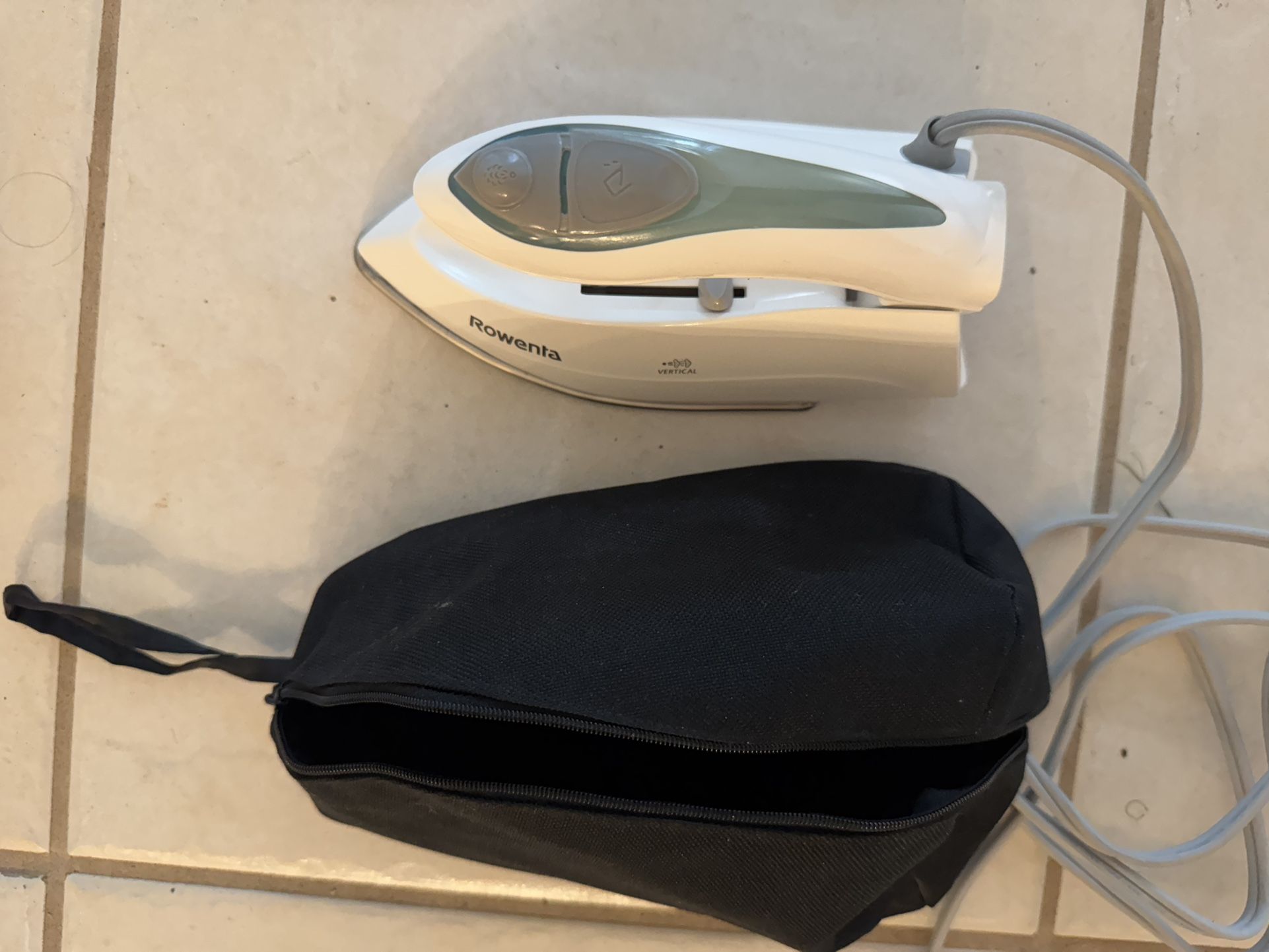 Rowena travel Iron and Case