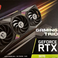 MSI RTX 3070 GAMING TRIO Z 8GB GDDR6