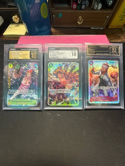 One piece graded cards