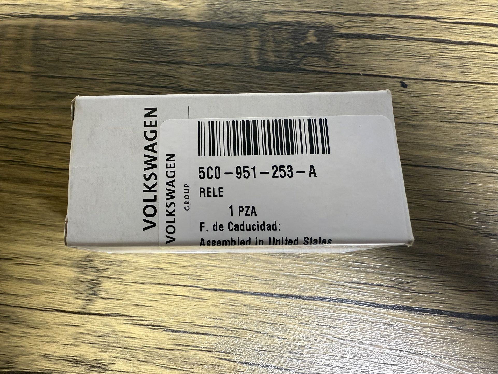 OEM Accessory Power Relay Control Module #523 for VW 2012-2019 Beetle 2011-2014 Jetta OE: 5C0-951-253-A 5C0951253A