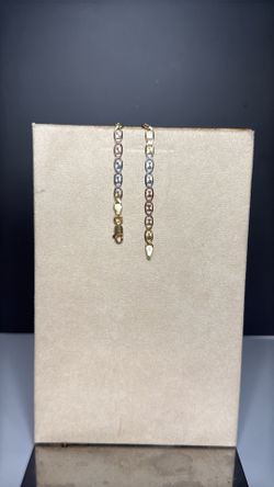 S925 Tri color mariner bracelet