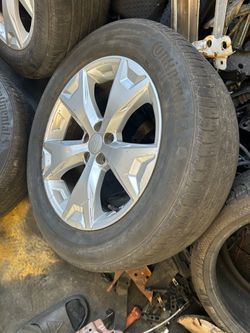 Only 1 wheel and tire Subaru forester 17 in