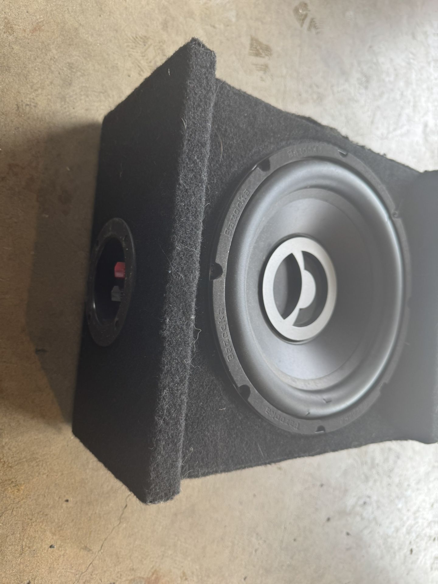 Bazooka Speaker With Box