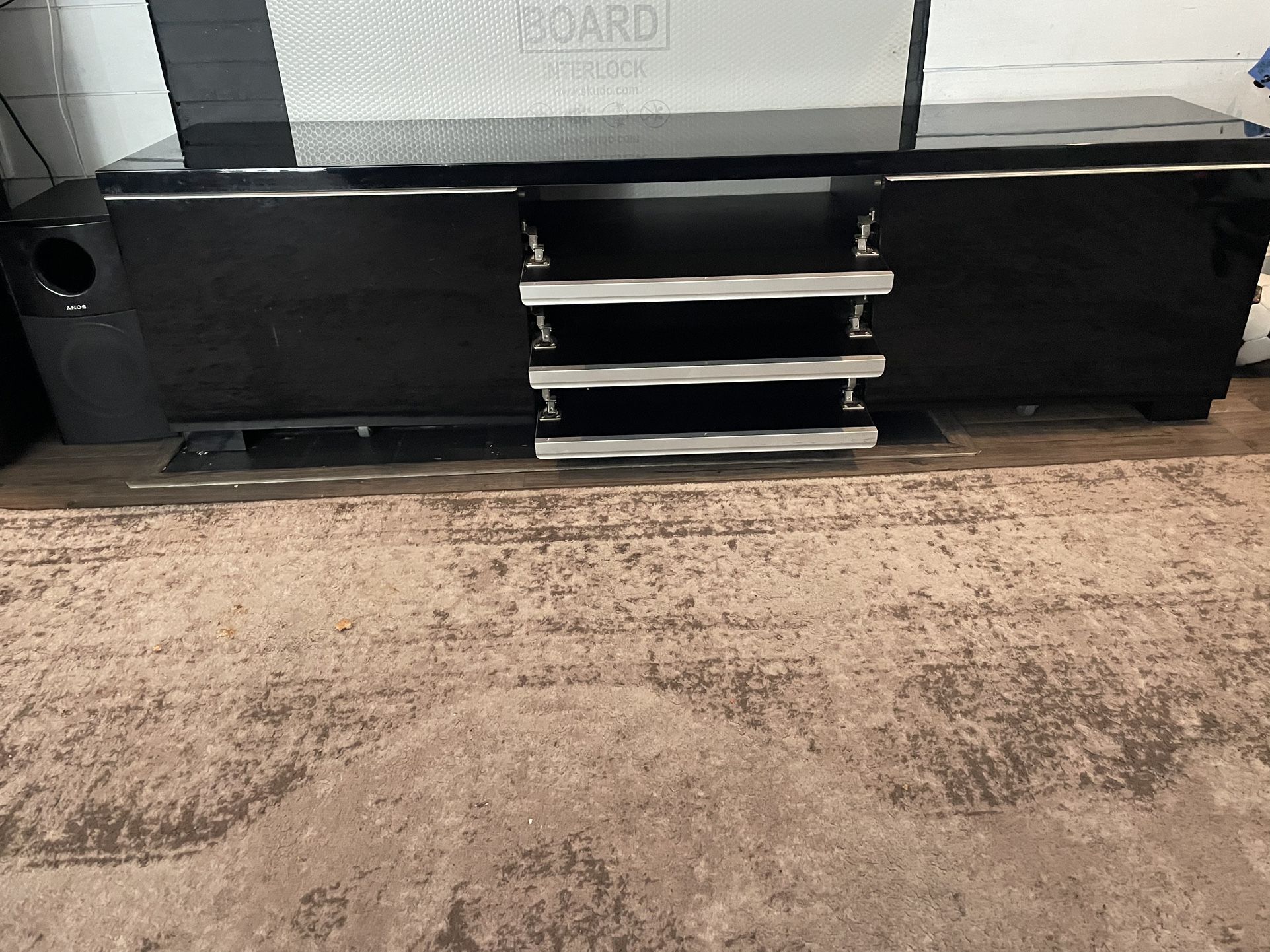 TV STAND 71X20 $75 .00